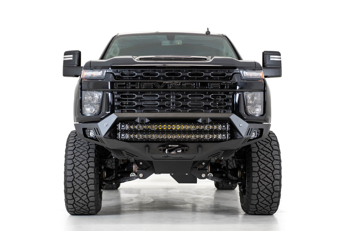 2020-2023 Chevrolet Silverado 2500 3500 Bomber HD Front Bumper Addictive Desert Designs-8