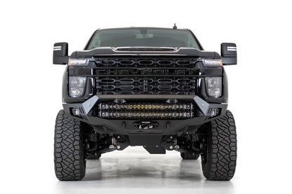 2020-2023 Chevrolet Silverado 2500 3500 Bomber HD Front Bumper Addictive Desert Designs-8