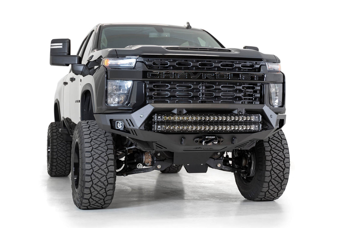 2020-2023 Chevrolet Silverado 2500 3500 Bomber HD Front Bumper Addictive Desert Designs-9
