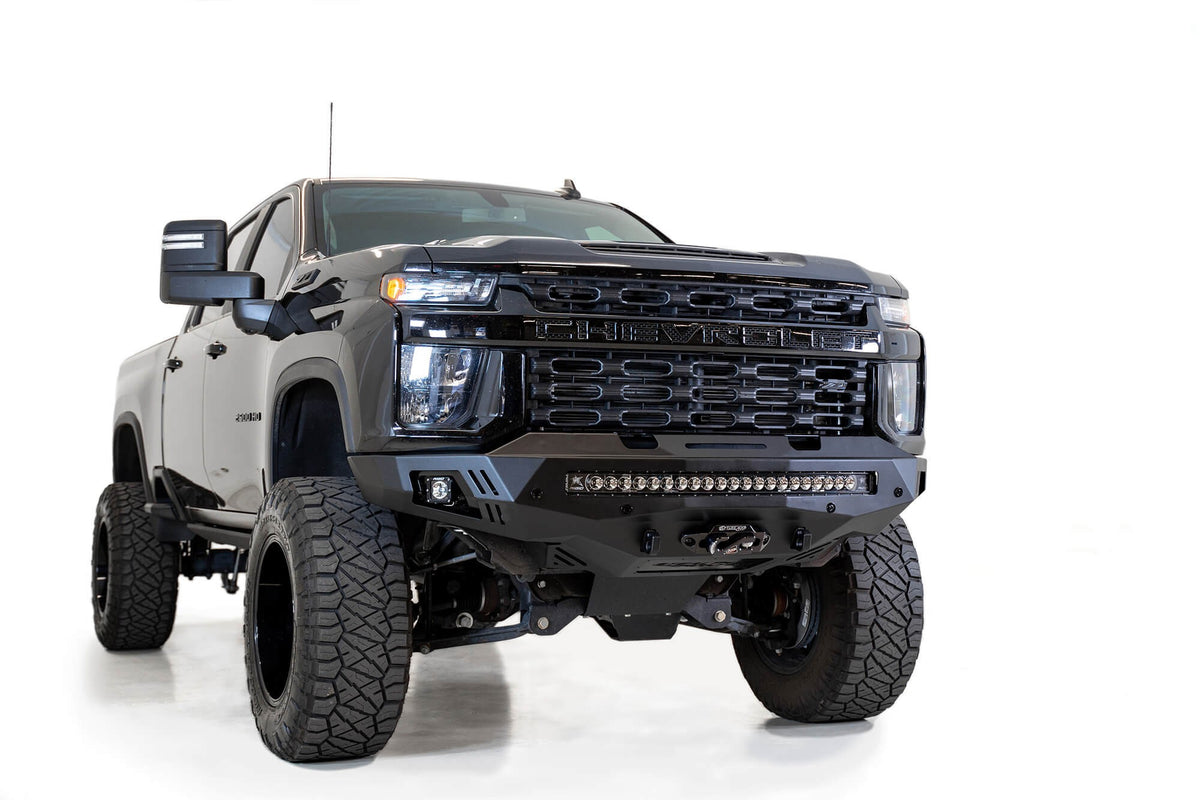 2020-2023 Chevrolet Silverado 2500/3500 Stealth Fighter Front Bumper Addictive Desert Designs-11