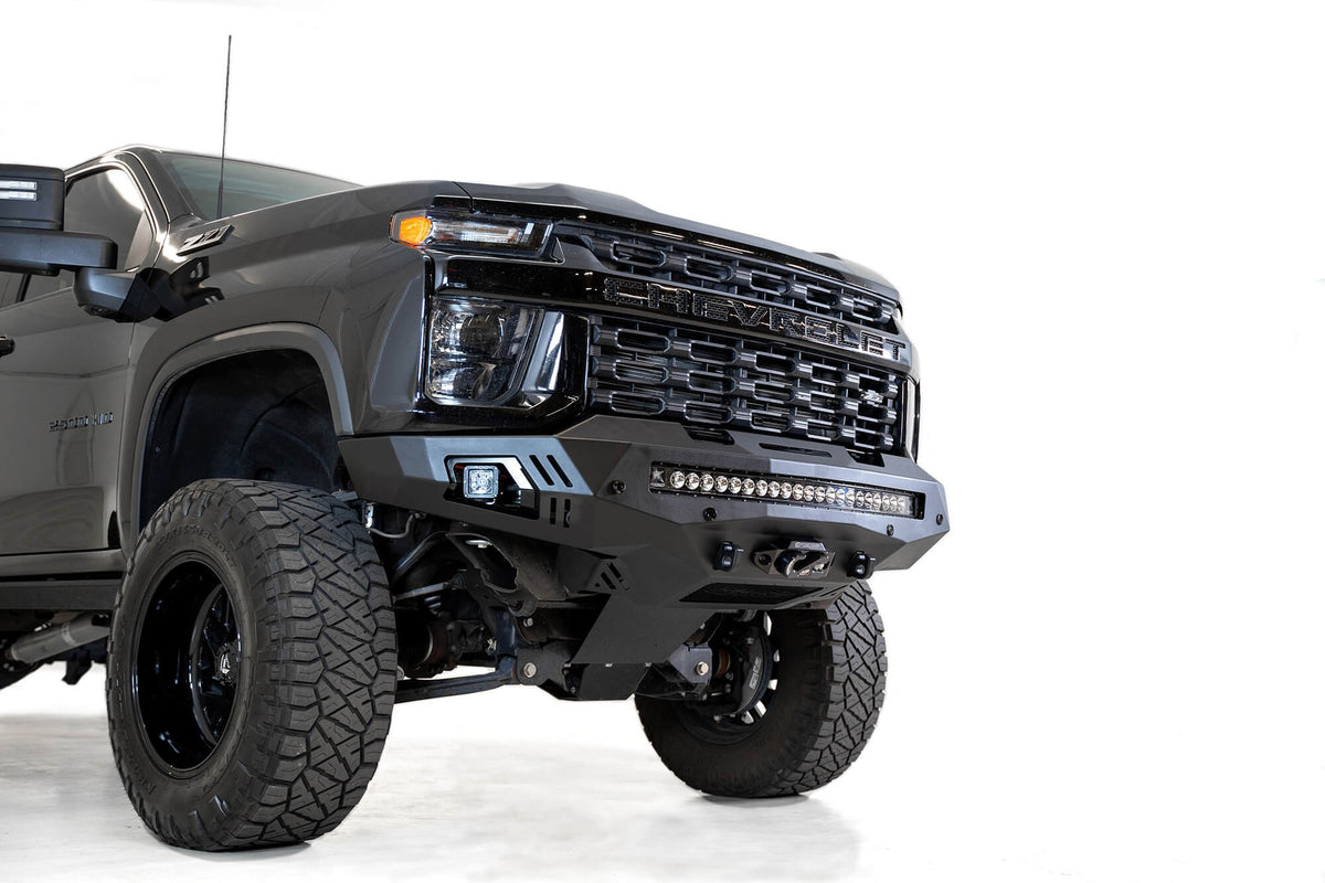 2020-2023 Chevrolet Silverado 2500/3500 Stealth Fighter Front Bumper Addictive Desert Designs-12