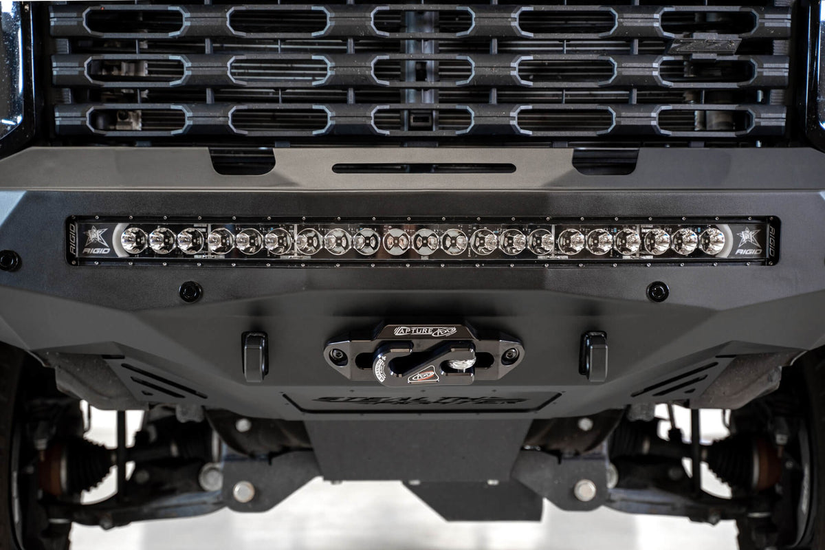 2020-2023 Chevrolet Silverado 2500/3500 Stealth Fighter Front Bumper Addictive Desert Designs-13