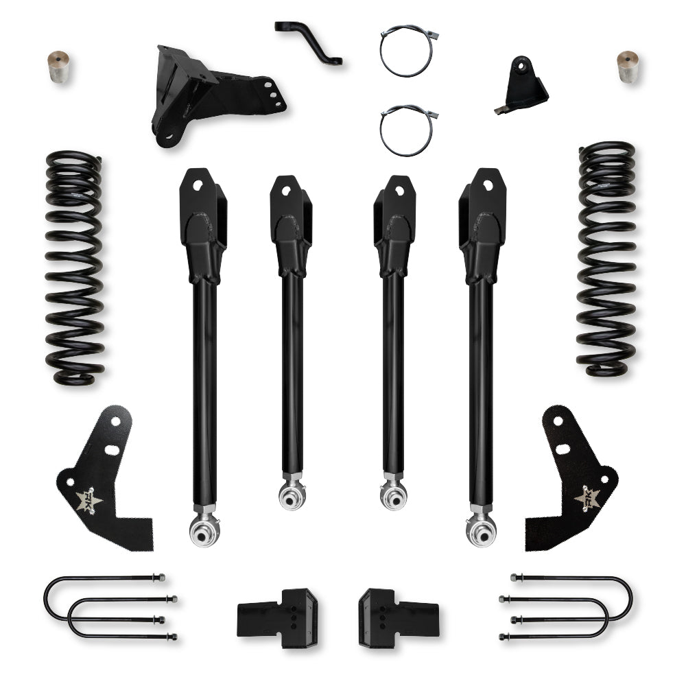 4.0 Inch Adventure X Suspension System 2011-2016 F250/350 Diesel Rock Krawler-3