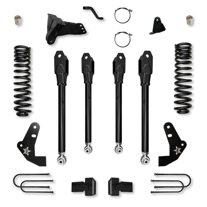 4.0 Inch Adventure X Suspension System 2011-2016 F250/350 Diesel Rock Krawler-3