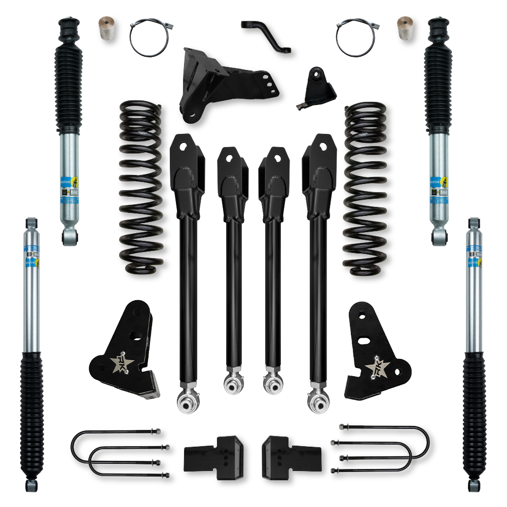 4.0 Inch Adventure X Suspension System 2017-2012 F250/350 Diesel Rock Krawler-2