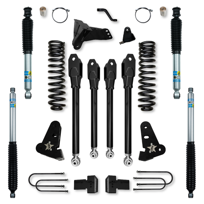 4.0 Inch Adventure X Suspension System 2017-2012 F250/350 Diesel Rock Krawler-2