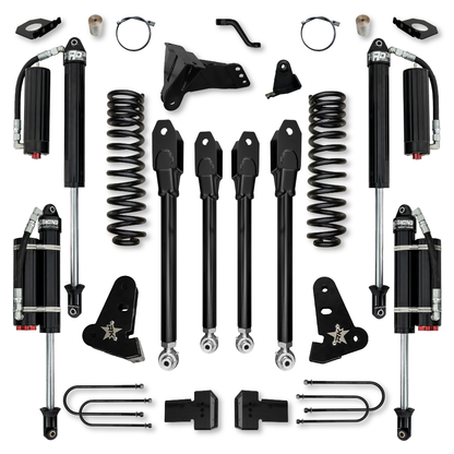 4.0 Inch Adventure X Suspension System 2017-2012 F250/350 GAS Rock Krawler-1