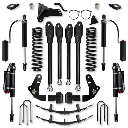 4.0 Inch X-Factor Suspension System 2011-2016 F250/350 GAS Rock Krawler-3
