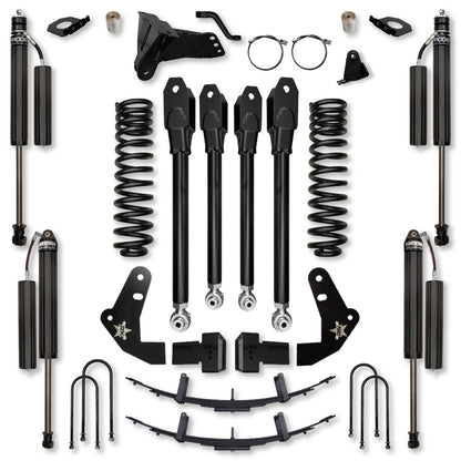 4.0 Inch X-Factor Suspension System 2011-2016 F250/350 GAS Rock Krawler-2