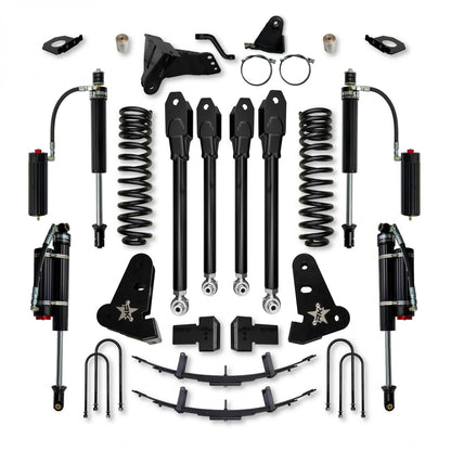 4.0 Inch X-Factor Suspension System 2017-2022 F250/F350 GAS Rock Krawler-3