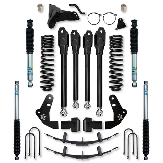4.0 Inch X-Factor Suspension System 2011-2016 F250/350 GAS Rock Krawler