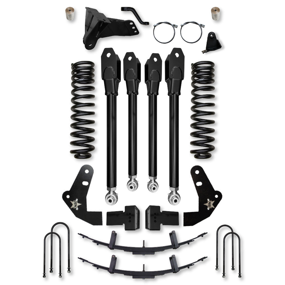4.0 Inch X-Factor Suspension System 2011-2016 F250/350 GAS Rock Krawler-1