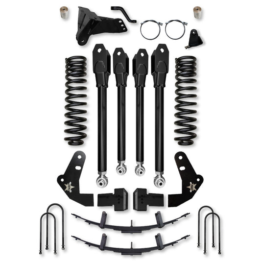 4.0 Inch X-Factor Suspension System 2011-2016 F250/350 GAS Rock Krawler-1