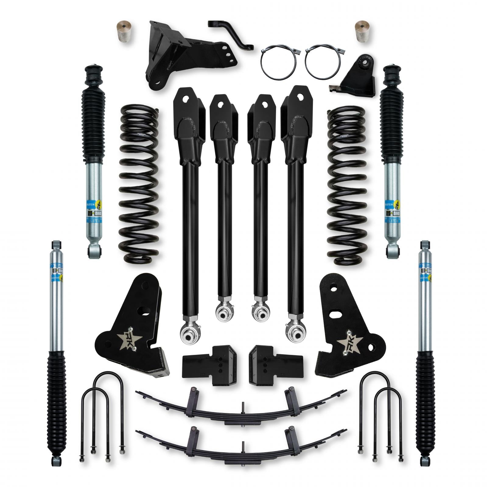 4.0 Inch X-Factor Suspension System 2017-2022 F250/350 Diesel Rock Krawler-2