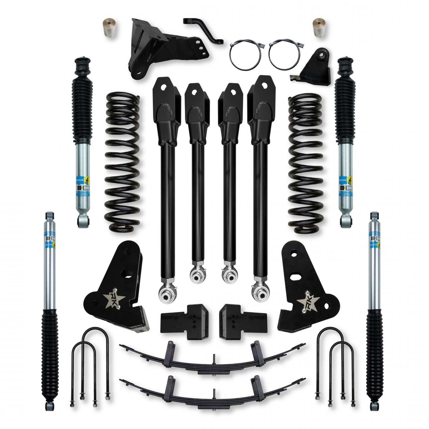 4.0 Inch X-Factor Suspension System 2017-2022 F250/F350 GAS Rock Krawler