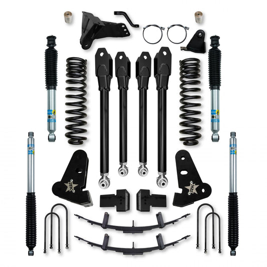 4.0 Inch X-Factor Suspension System 2017-2022 F250/F350 GAS Rock Krawler