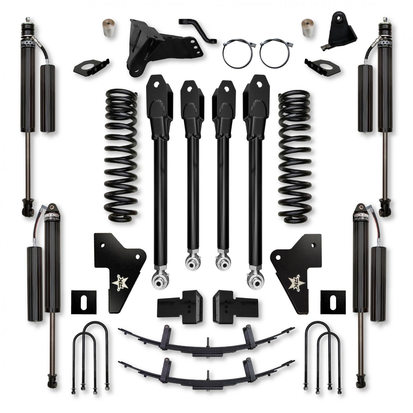 4.5 Inch X-Factor Suspension System 2023-Up F250/F350 GAS Rock Krawler