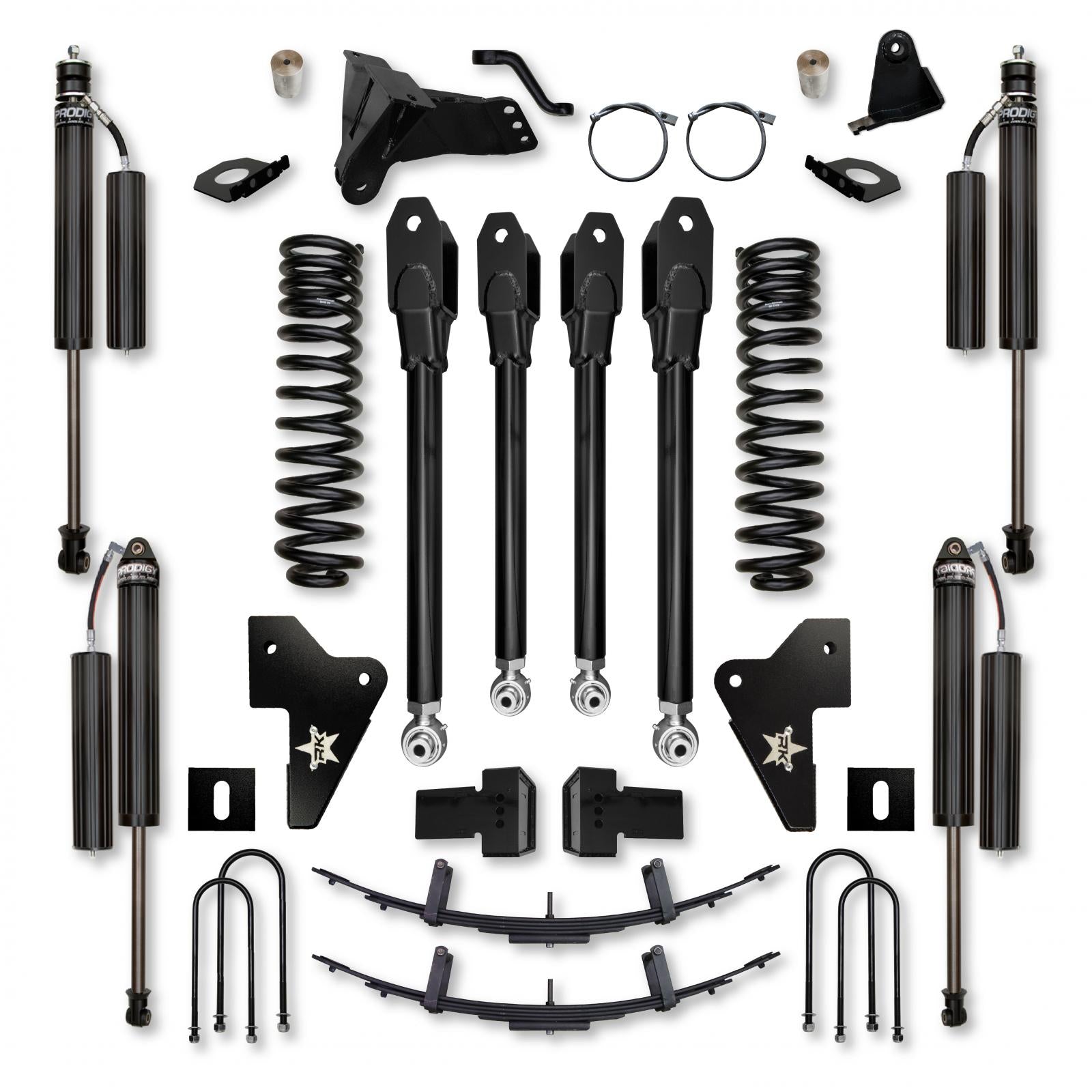 4.5 Inch X-Factor Suspension System 2023-Up F250/F350 GAS Rock Krawler