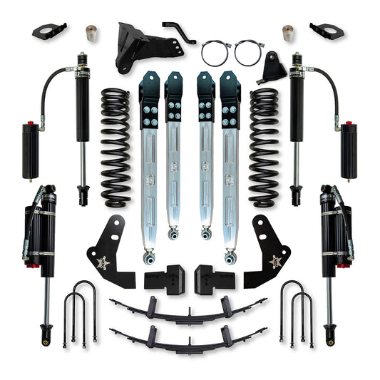4.0 Inch X-Factor Pro System W/ Billet Aluminum Arms 2011-2016 F250/350 Diesel Rock Krawler