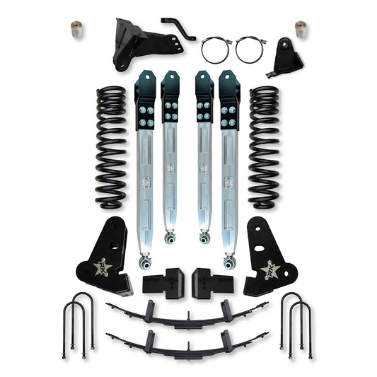4.0 Inch X-Factor Pro Elite System W/ Billet Aluminum Arms 2017-2022 F250/F350 Diesel Rock Krawler-1