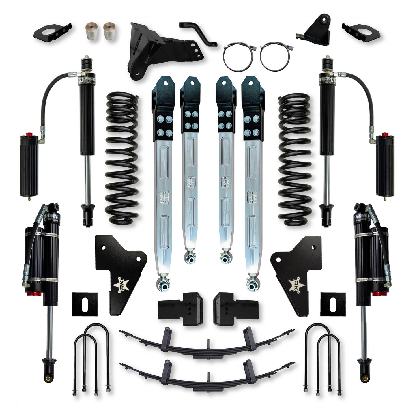 4.5 Inch X-Factor Pro Elite System W/ Billet Aluminum Arms 2023-Up F250/F350 Diesel Rock Krawler