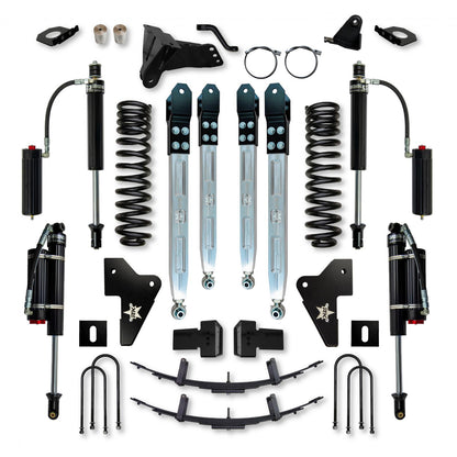 4.5 Inch X-Factor Pro Elite System W/ Billet Aluminum Arms 2023-Up F250/F350 Diesel Rock Krawler