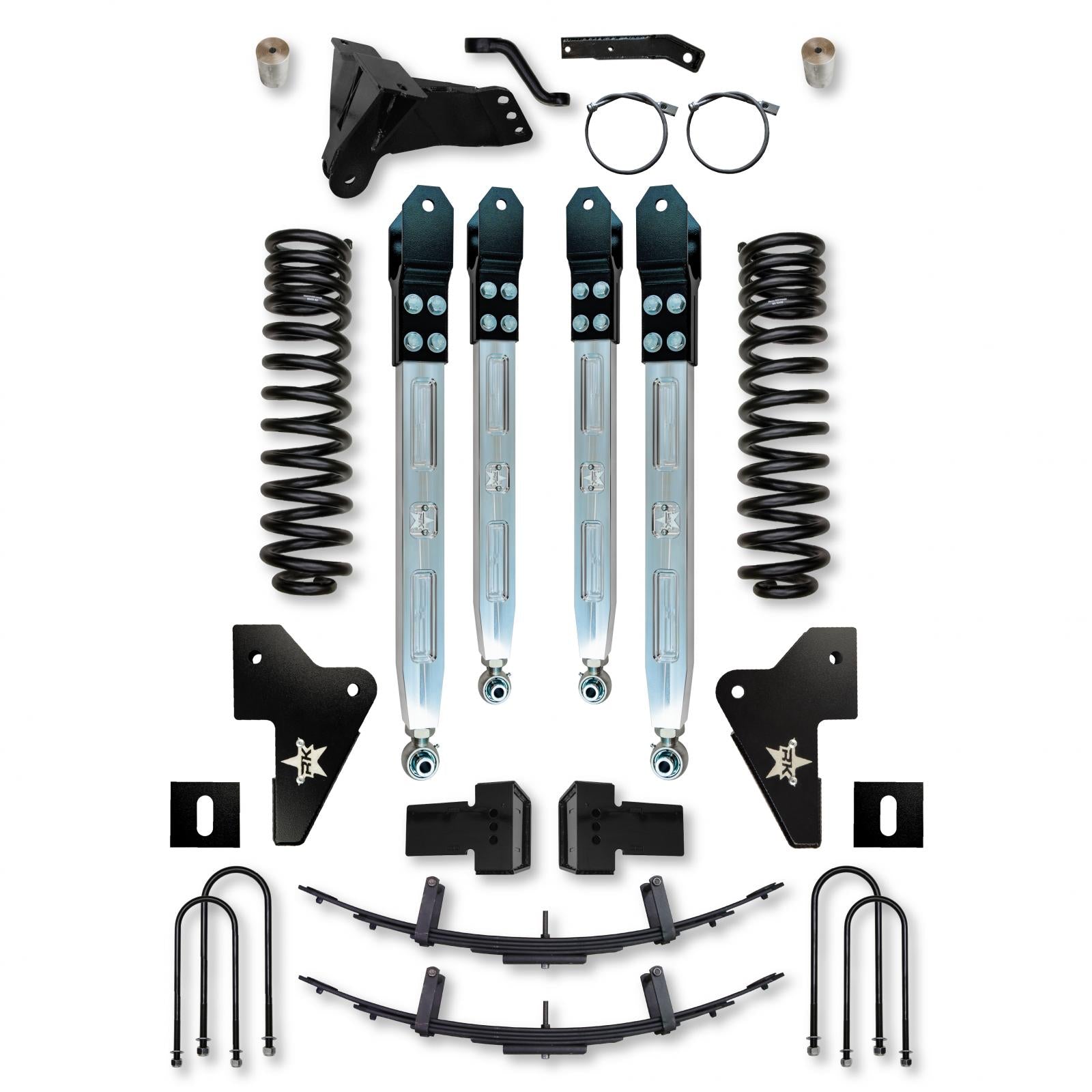 4.5 Inch X-Factor Pro Elite System W/ Billet Aluminum Arms 2023-Up F250/F350 Diesel Rock Krawler-1
