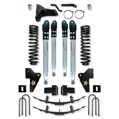 4.5 Inch X-Factor Pro Elite System W/ Billet Aluminum Arms 2023-Up F250/F350 Diesel Rock Krawler-1