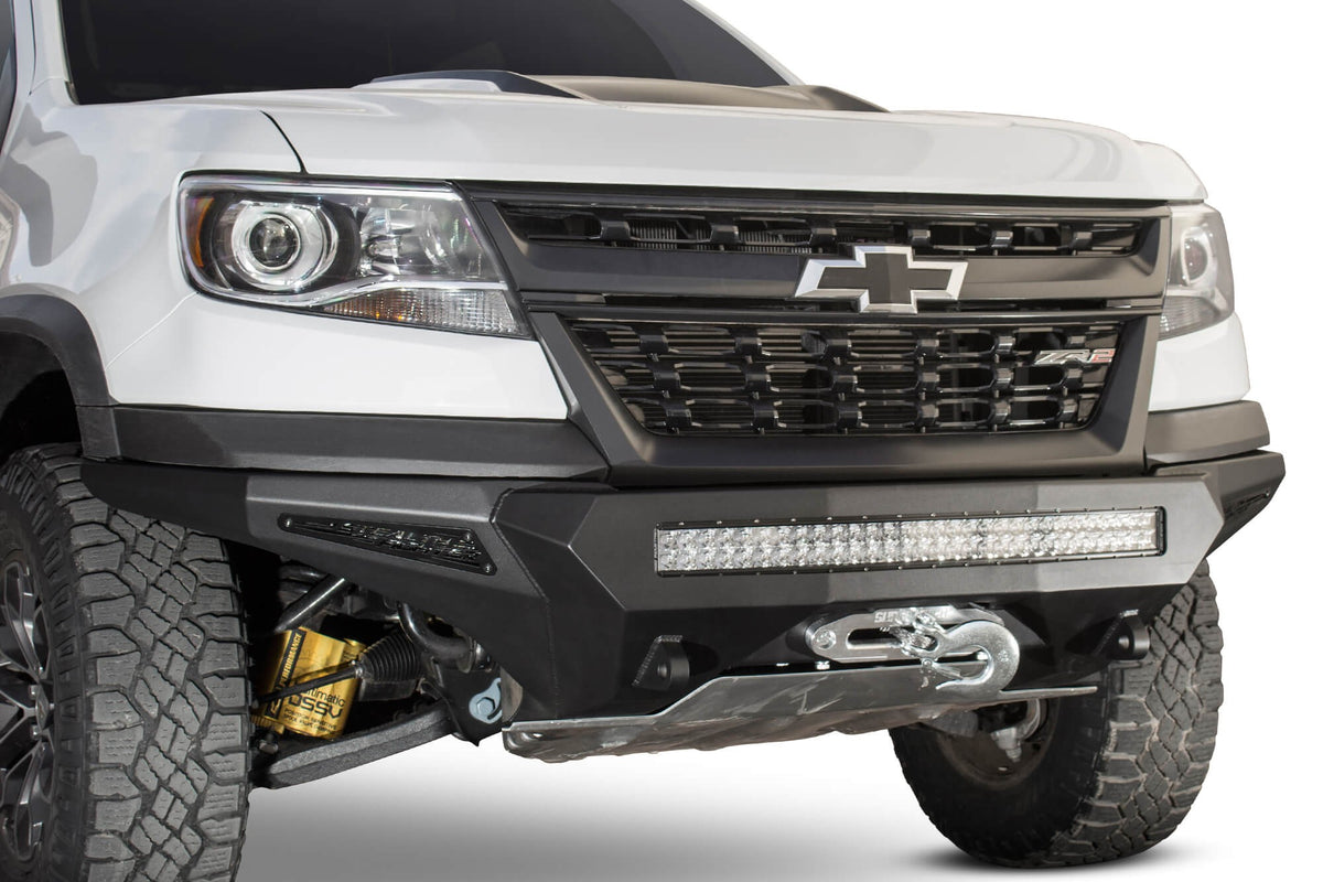 2017-2020 Chevrolet Colorado ZR2 Stealth Fighter Front Bumper Addictive Desert Designs-6