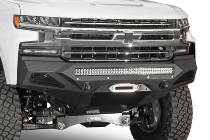 2019-2022 Chevrolet Silverado 1500 Stealth Fighter Front Bumper With Winch Mount Addictive Desert Designs