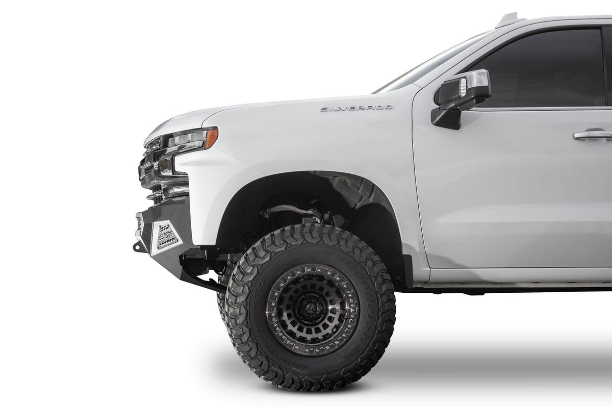 2019-2022 Chevrolet Silverado 1500 Stealth Fighter Front Bumper With Winch Mount Addictive Desert Designs-1