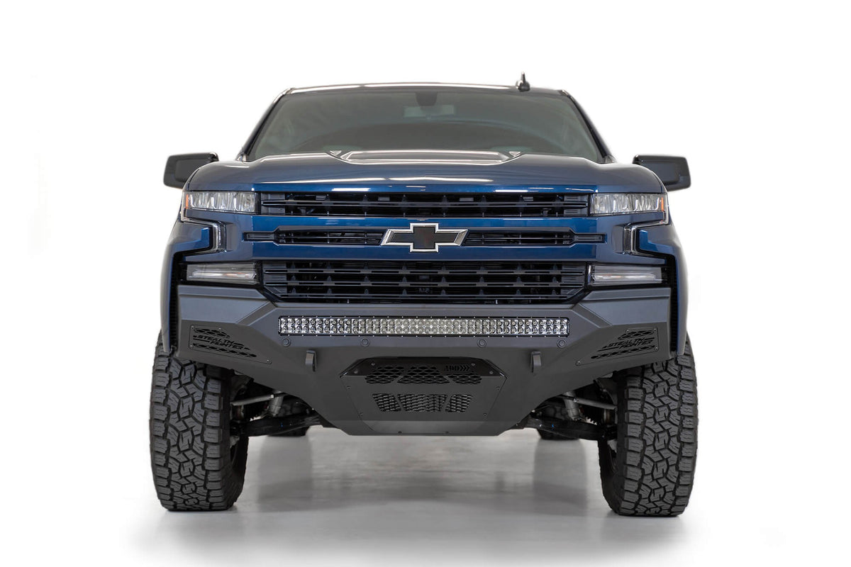 2019-2022 Chevrolet Silverado 1500 Stealth Fighter Front Bumper Addictive Desert Designs-3