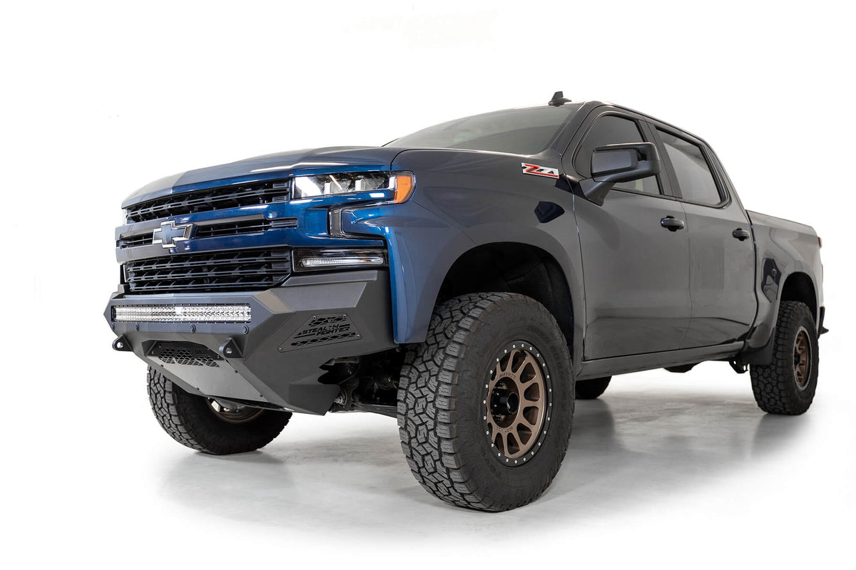 2019-2022 Chevrolet Silverado 1500 Stealth Fighter Front Bumper Addictive Desert Designs-4
