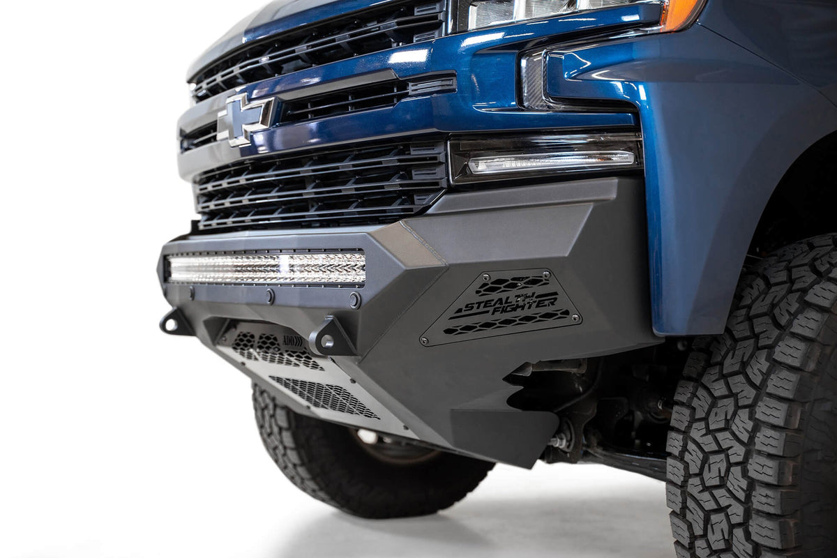 2019-2022 Chevrolet Silverado 1500 Stealth Fighter Front Bumper Addictive Desert Designs-5