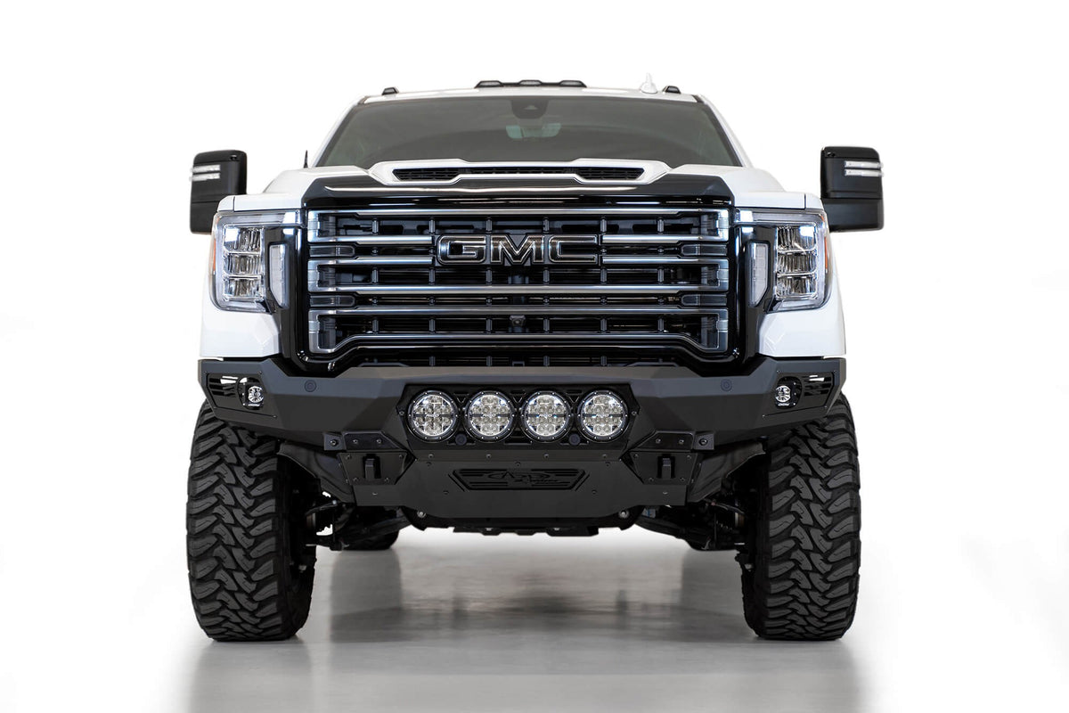 2020-2023 GMC Sierra 2500/3500 Bomber Front Bumper Addictive Desert Designs-1