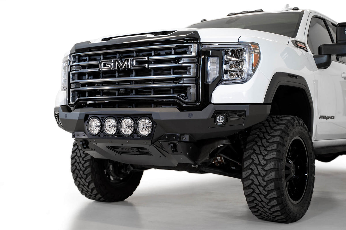 2020-2023 GMC Sierra 2500/3500 Bomber Front Bumper Addictive Desert Designs-3
