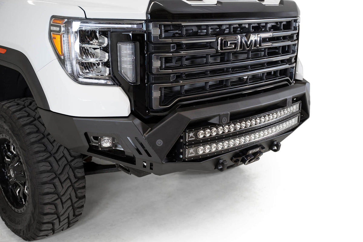 2020-2023 GMC Sierra 2500 3500 Bomber HD Front Bumper Addictive Desert Designs-2
