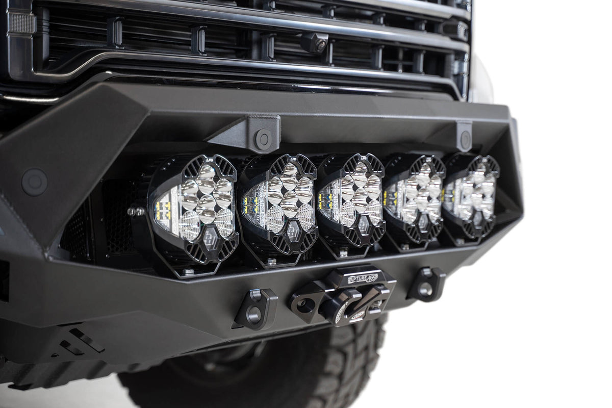 2020-2023 GMC Sierra 2500 3500 Bomber HD Front Bumper Addictive Desert Designs-11