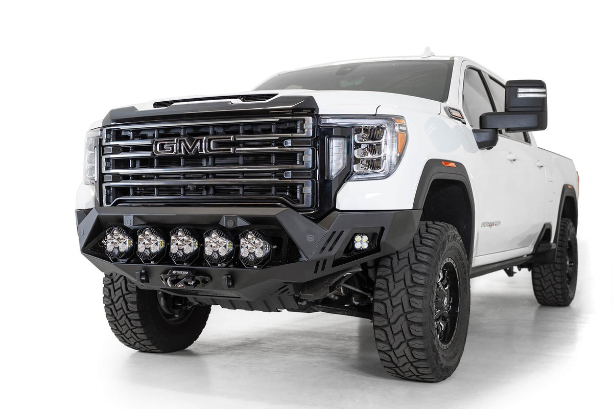 2020-2023 GMC Sierra 2500 3500 Bomber HD Front Bumper Addictive Desert Designs-15