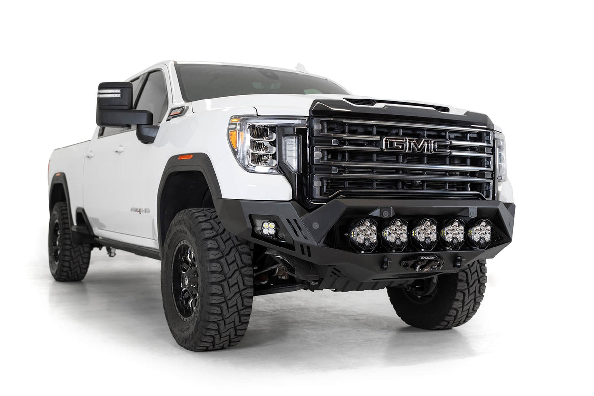 2020-2023 GMC Sierra 2500 3500 Bomber HD Front Bumper Addictive Desert Designs-16