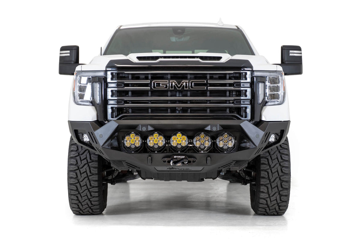 2020-2023 GMC Sierra 2500 3500 Bomber HD Front Bumper Addictive Desert Designs-3