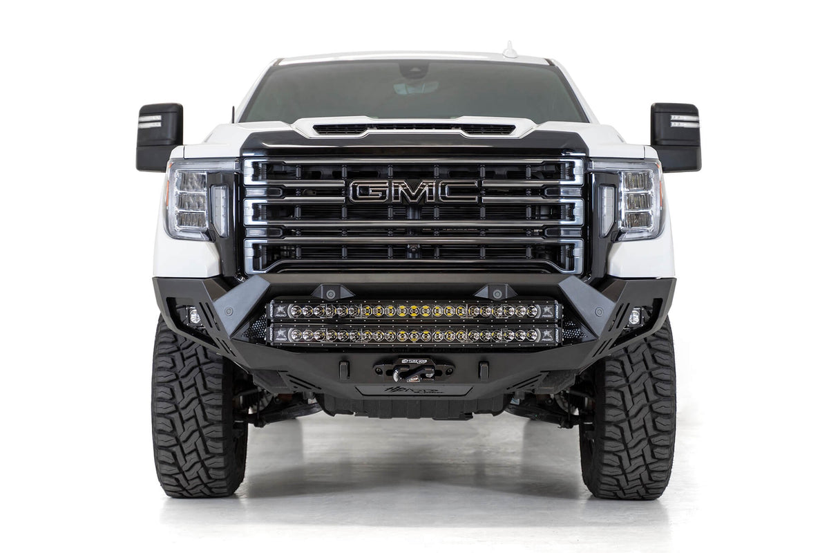 2020-2023 GMC Sierra 2500 3500 Bomber HD Front Bumper Addictive Desert Designs-5