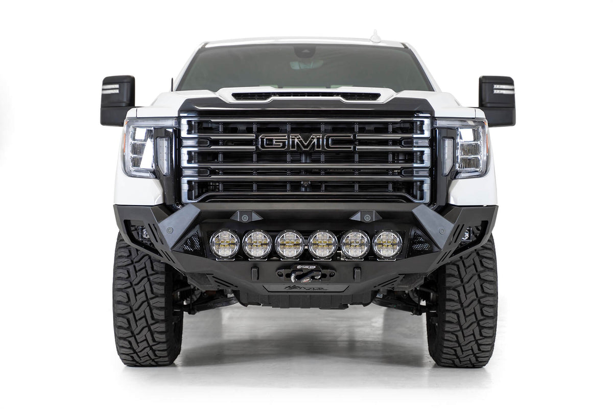 2020-2023 GMC Sierra 2500 3500 Bomber HD Front Bumper Addictive Desert Designs-10