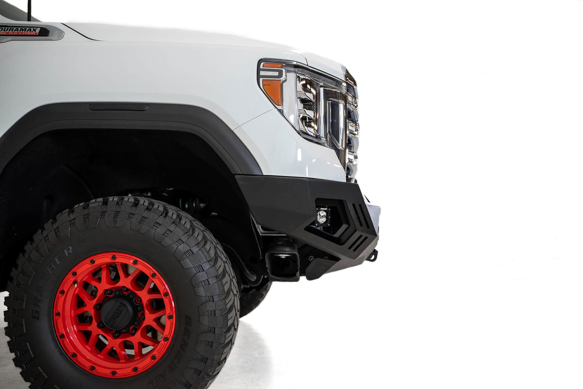 2020-2023 GMC Sierra 2500 3500 Stealth Figther Front Bumper Addictive Desert Designs-1