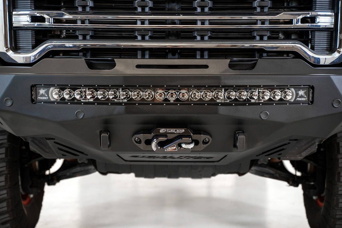 2020-2023 GMC Sierra 2500 3500 Stealth Figther Front Bumper Addictive Desert Designs-9