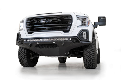 2019-2022 GMC Sierra 1500 Stealth Fighter Front Bumper Universal mounts for up to 10 cube lights or a 40 Inch light bar Addictive Desert Designs-1