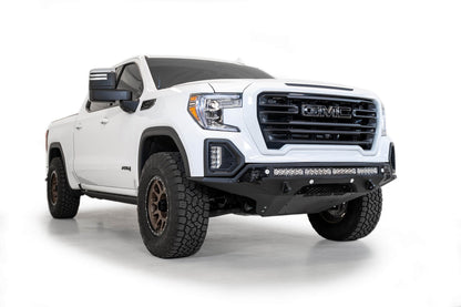 2019-2022 GMC Sierra 1500 Stealth Fighter Front Bumper Universal mounts for up to 10 cube lights or a 40 Inch light bar Addictive Desert Designs-2