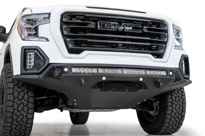 2019-2022 GMC Sierra 1500 Stealth Fighter Front Bumper Universal mounts for up to 10 cube lights or a 40 Inch light bar Addictive Desert Designs-3