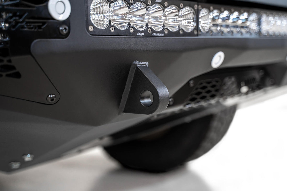2019-2022 GMC Sierra 1500 Stealth Fighter Front Bumper Universal mounts for up to 10 cube lights or a 40 Inch light bar Addictive Desert Designs-4