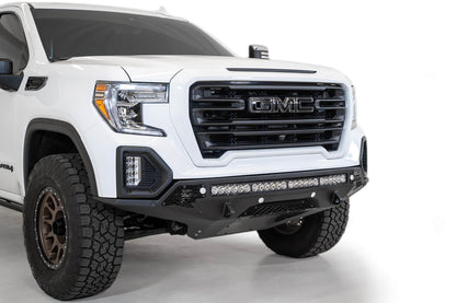 2019-2022 GMC Sierra 1500 Stealth Fighter Front Bumper Universal mounts for up to 10 cube lights or a 40 Inch light bar Addictive Desert Designs-9